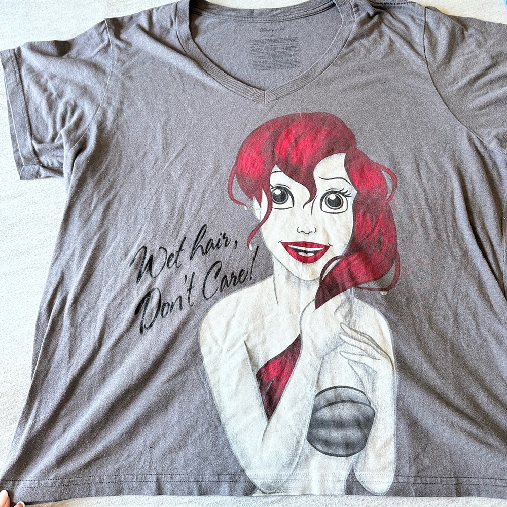 EUC SIZE 3X Disney Ariel shirt